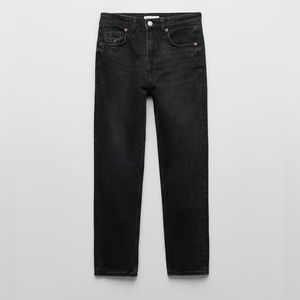 ZARA Mom Fit Comfort Jeans black